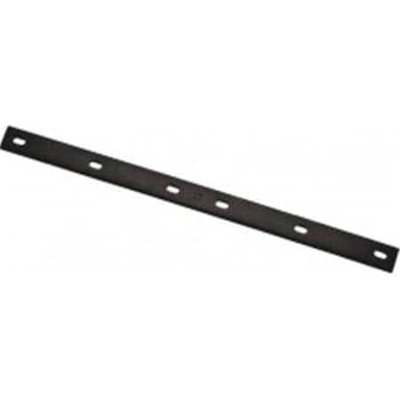 Homepage 20 x 1.5 x 0.25 in. Stainless Steel Heavy Duty Mending Plate, Black HO2629850